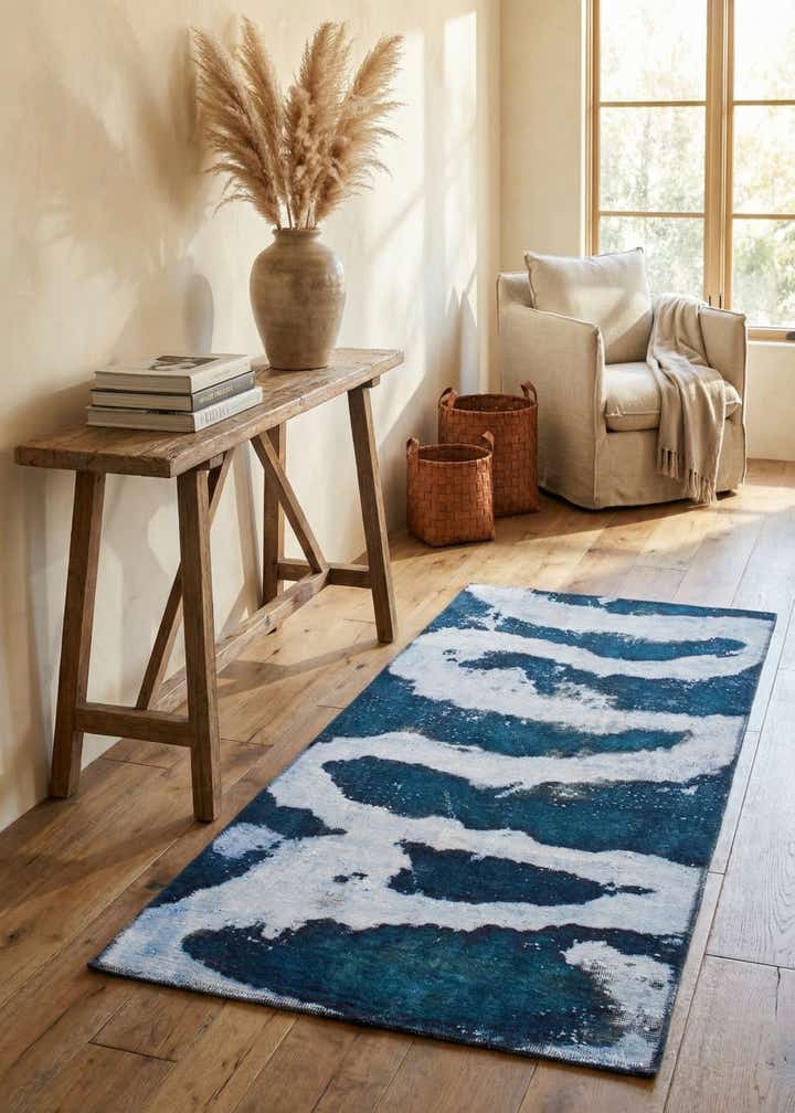 3' x 6' Hand Knotted Ultra Vintage Persian Wool Runner Rug