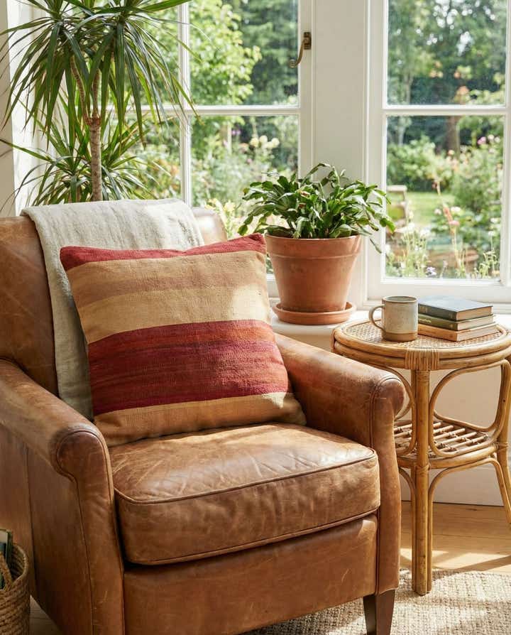 2' 5 x 2' 5 Hand Woven Pillow Wool Square Rug