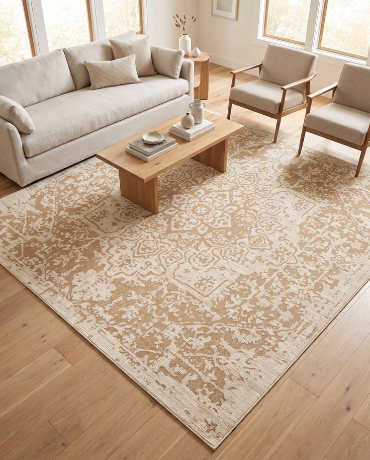 Detail image of 10' 8 x 10' 8 Easy-Clean Jill Zarin Dubai Indoor / Outdoor Square Rug