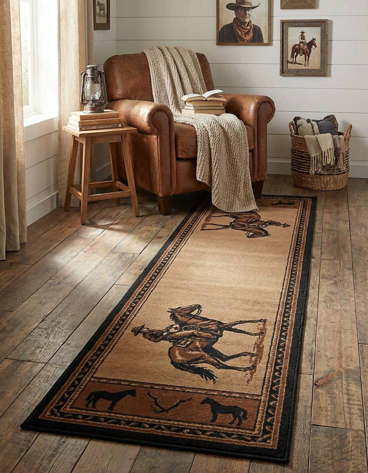 Detail image of  2' x 6' Pioneer Runner Rug