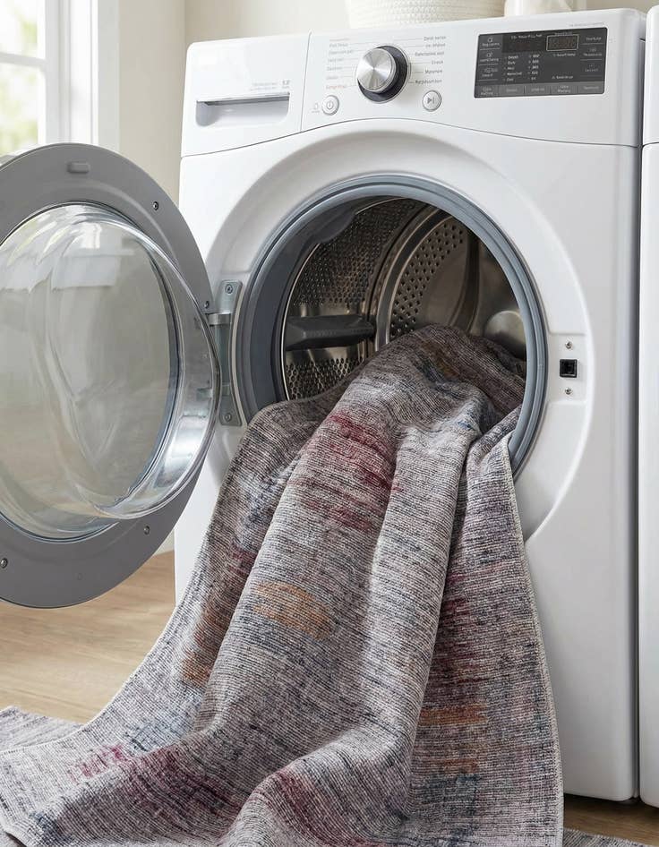 Detail image of 7' 3 x 10'  Washable Sisu Rug