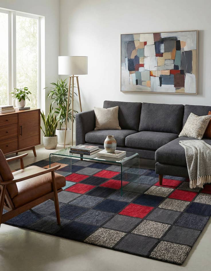 Detail image of 8' x 10' 1 Luna Wool Rug