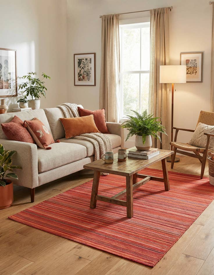 Detail image of 4' x 6' Easy-Clean Vista Breeze Indoor / Outdoor Rug