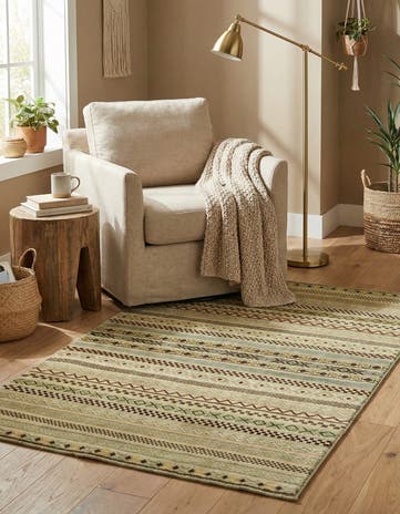 3' 3 x 5' Hand Knotted Darya Rug