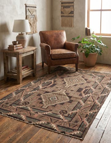 3' 6 x 6' Hand Knotted Ultra Vintage Persian Wool Rug