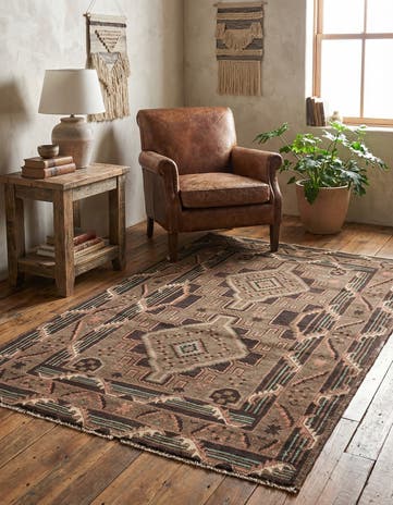 3' 6 x 6' Hand Knotted Ultra Vintage Persian Wool Rug