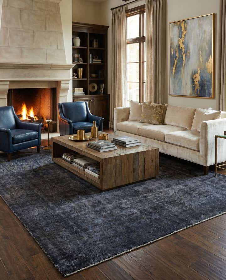 9' 9 x 13' Hand Knotted Ultra Vintage Persian Wool Rug