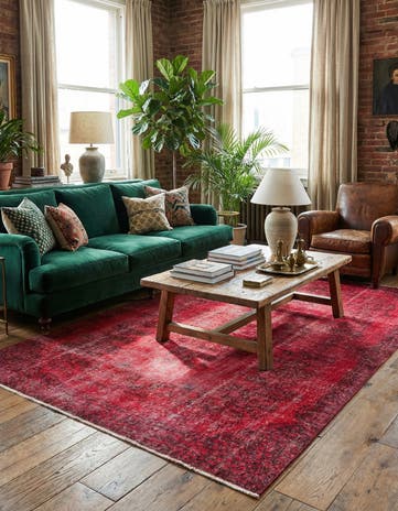5' 7 x 9' 8 Ultra Vintage Wool Rug