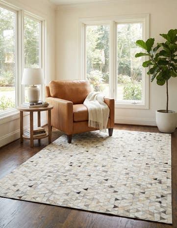 5' x 8' Cowhide - Patchwork Rug