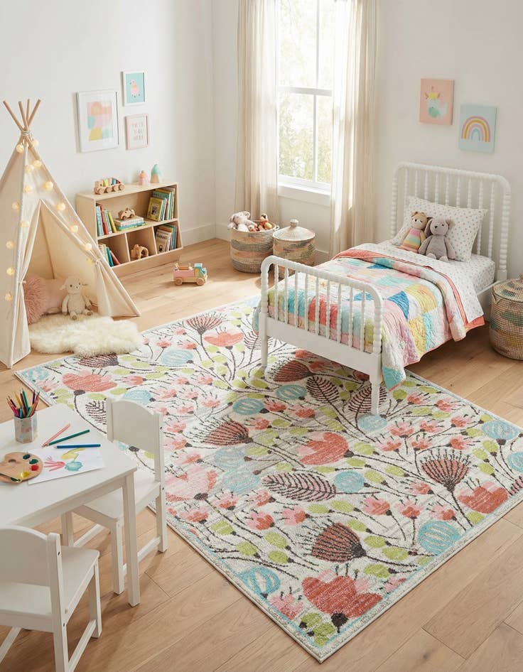 Detail image of 7' x 10' Whimsy Kids Rug