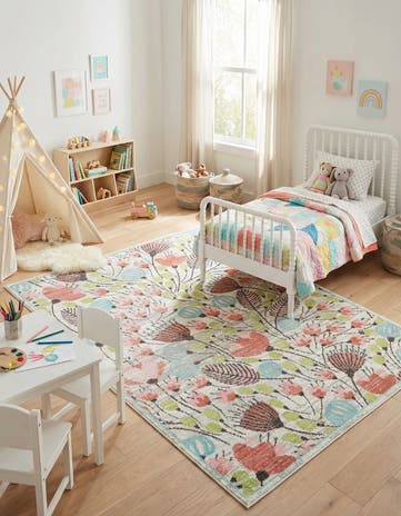 7' x 10' Whimsy Kids Rug