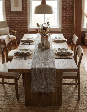 1' 2 x 5' 1 Hand Woven Braided Jute Table Runner Rug