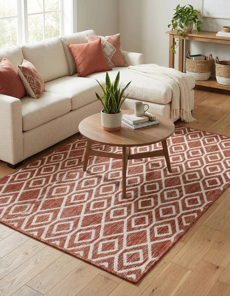 Detail image of 3' x 5' 3  Washable Jill Zarin Turks and Caicos Indoor / Outdoor Rug