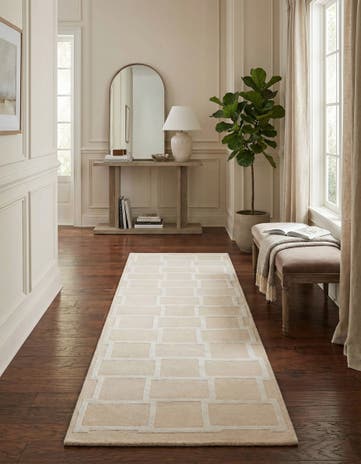 2' 10 x 9' 10 Hand Knotted Darya Wool Runner Rug