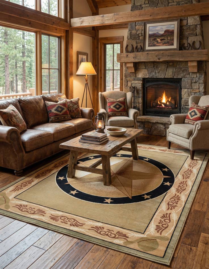 Detail image of 7' 10 x 10' Pioneer Rug