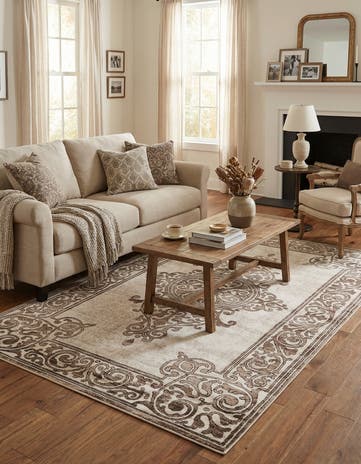 5' 3 x 8' Hermitage Rug