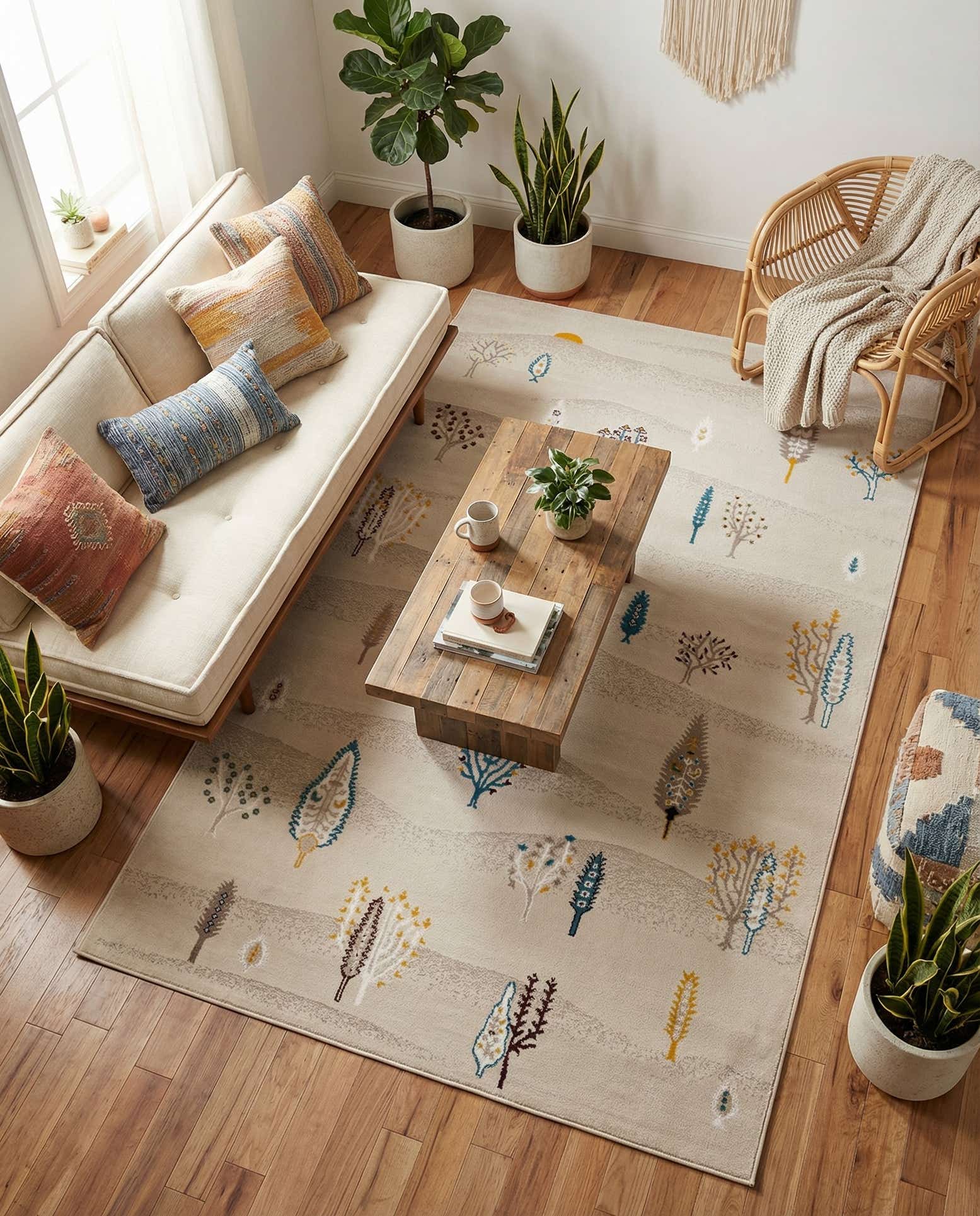 5' 3 x 8' Laguna Rug