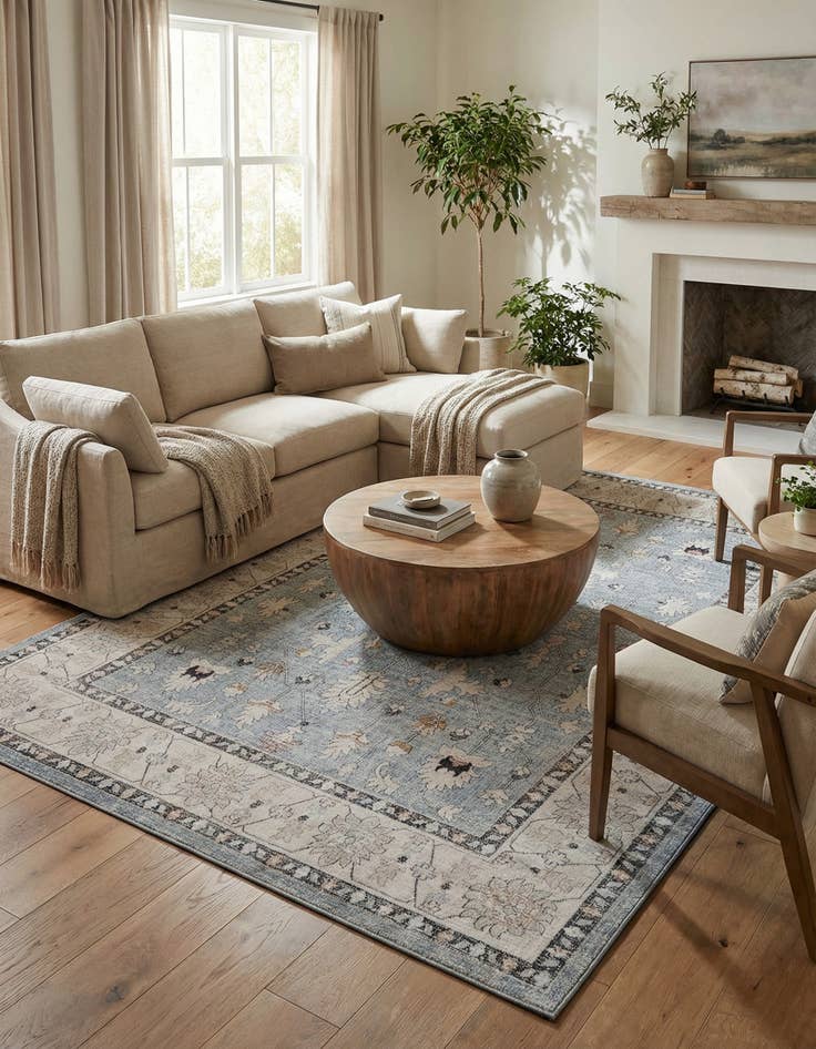 Detail image of 10' x 13' Eco Traditional Rug