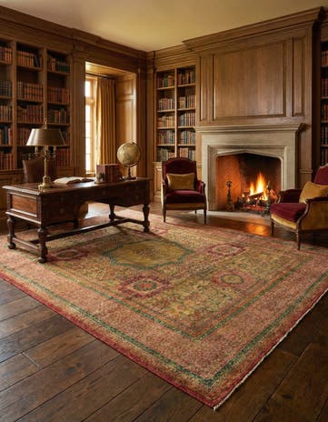 8' 1 x 11' 3 Hand Knotted Amina Rug
