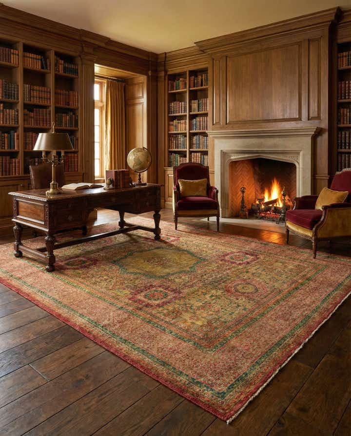 8' 1 x 11' 3 Hand Knotted Amina Rug