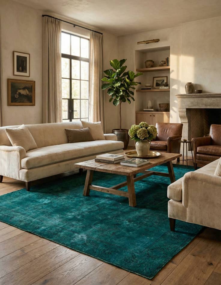 Detail image of 8' 7 x 12' 4  Hand Knotted Ultra Vintage Persian Wool Rug