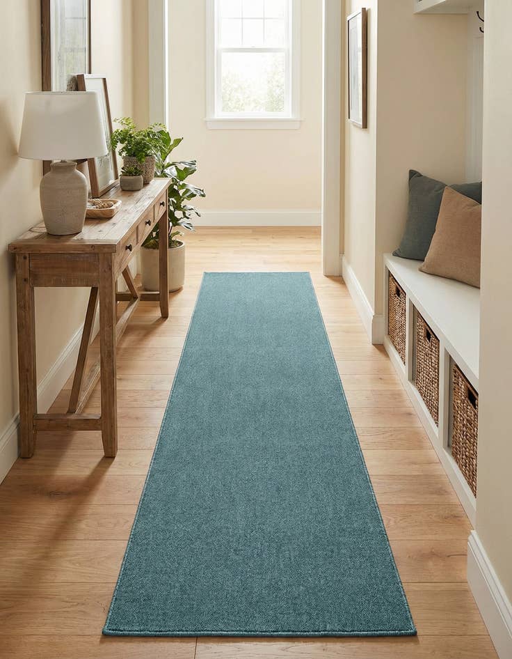 Detail image of  2' 6 x 10' Everyday Solid Runner Rug