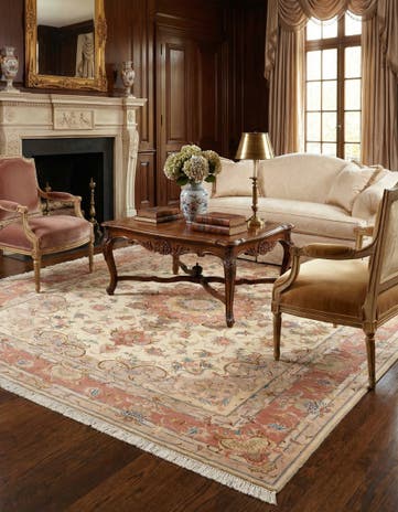 5' x 6' 4 Tabriz Rug