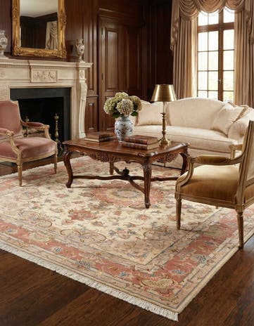 5' x 6' 4 Tabriz Rug