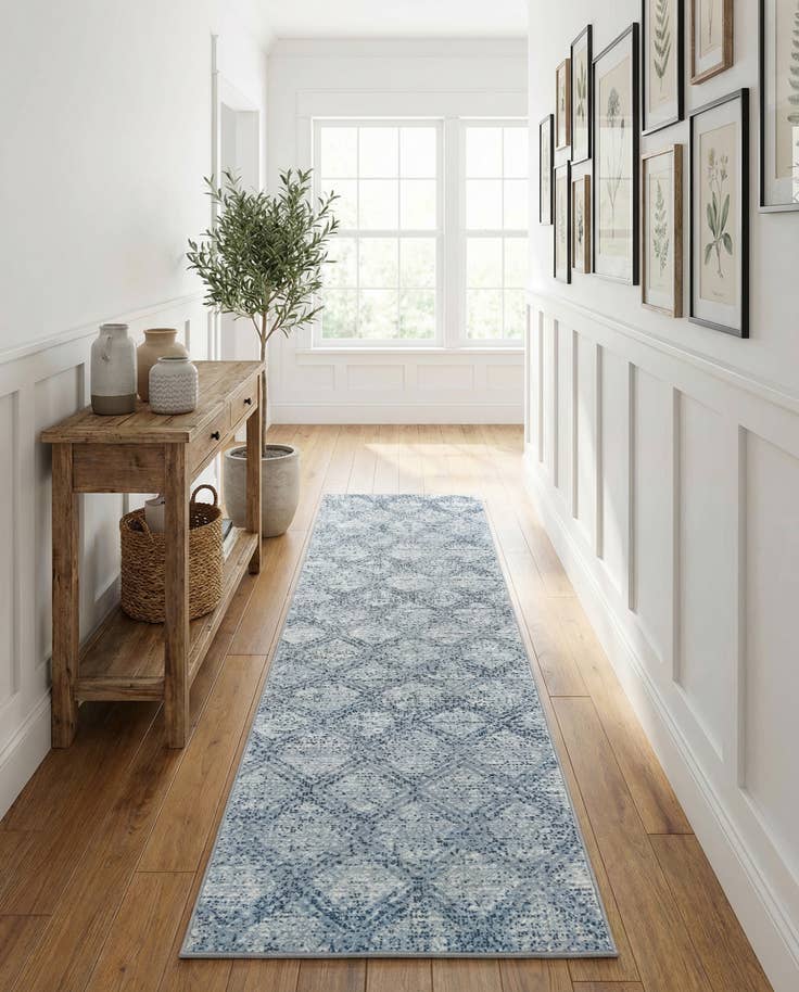 Detail image of 2' 7 x 12' Kamala Washable Runner Rug