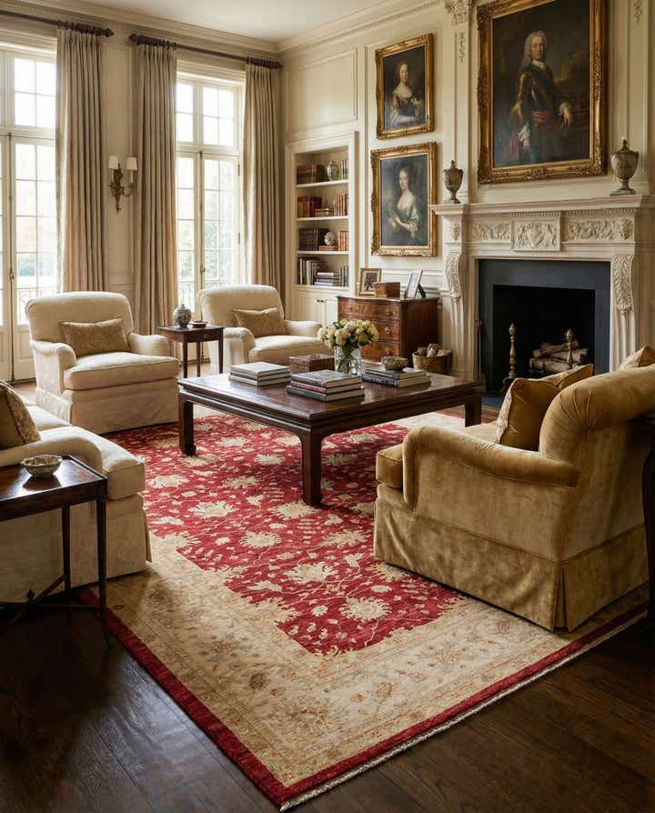 10' 2 x 16' 1 Hand Knotted Peshawar Ziegler Rug