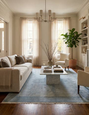 8' 2 x 11' 3 Hand Knotted Darya Wool Rug