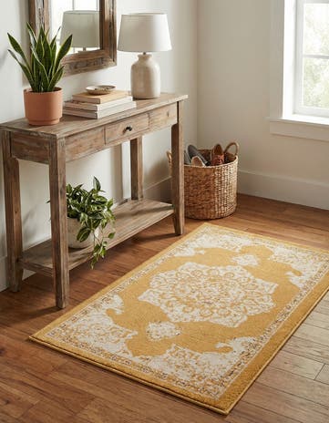 Yellow Eden Rug