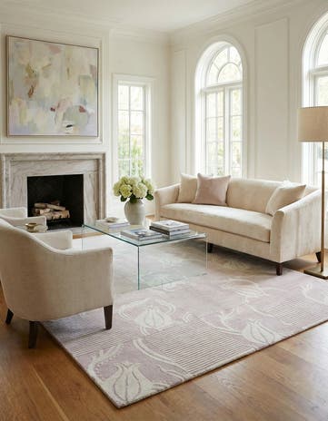 7' 10 x 10' Hand Knotted Darya Wool Rug