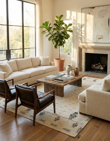 7' 8 x 10' 4 Hand Knotted Darya Wool Rug
