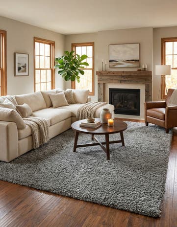 10' x 13' Zermatt Shag Rug