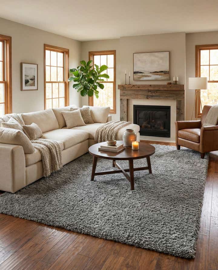 10' x 13' Zermatt Shag Rug