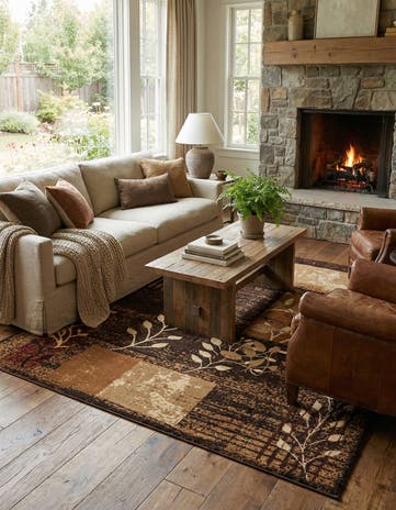 7' 10 x 7' 10 Cafe Square Rug