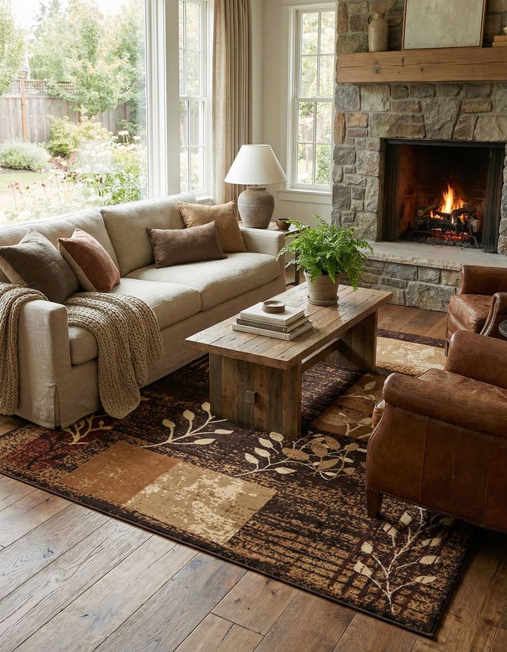 7' 10 x 7' 10 Cafe Square Rug