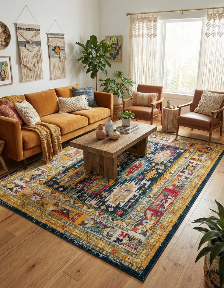 Detail image of 9' x 12' Carrington Rug