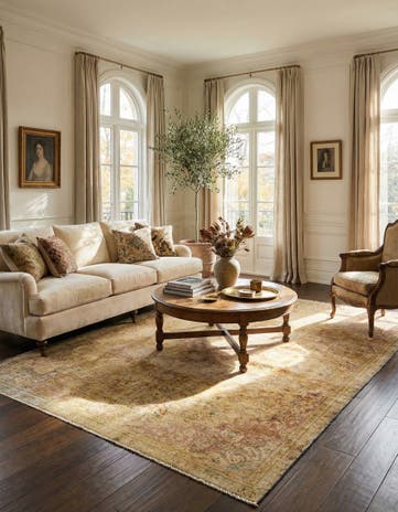6' 9 x 9' 9 Vintage Rug