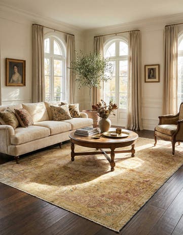 6' 9 x 9' 9 Vintage Rug