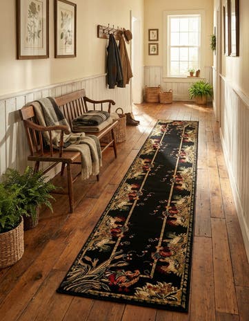 3' x 19' 8 Pastoral Runner Rug