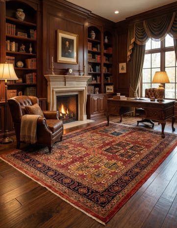 5' 7 x 8' 9 Kashkuli Rug
