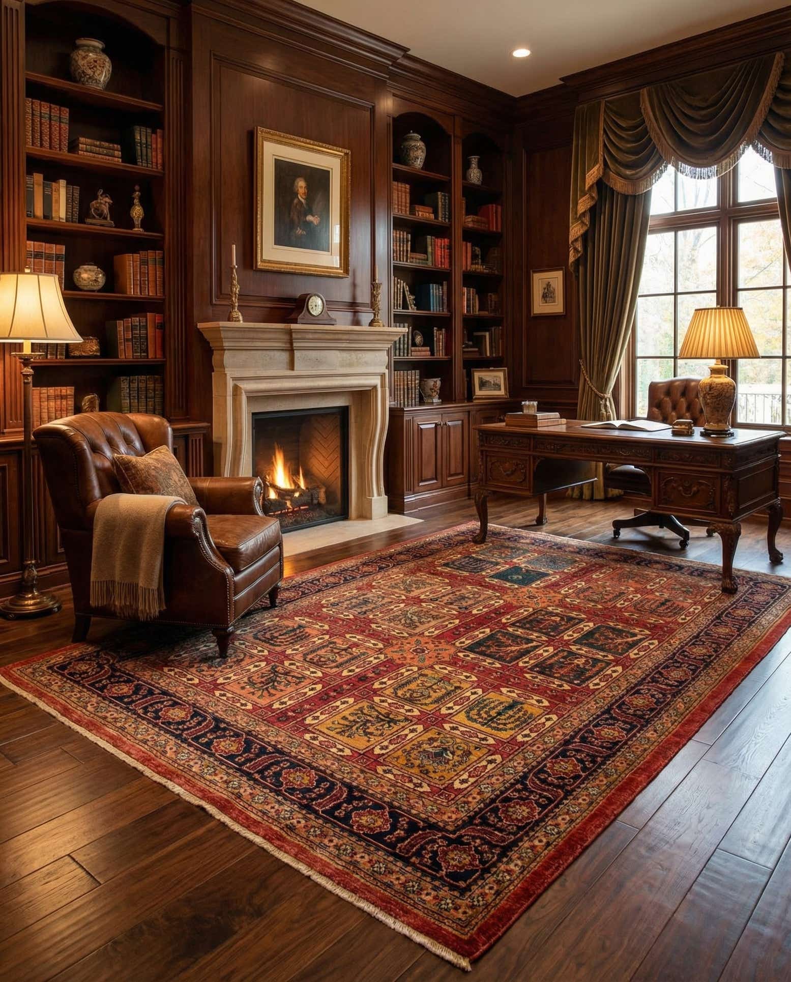 5' 7 x 8' 9 Kashkuli Rug