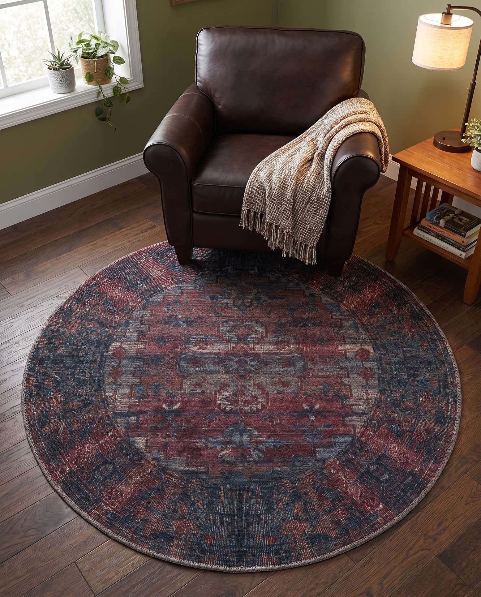 4' x 4' Yara Round Rug