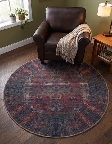 4' x 4' Yara Round Rug