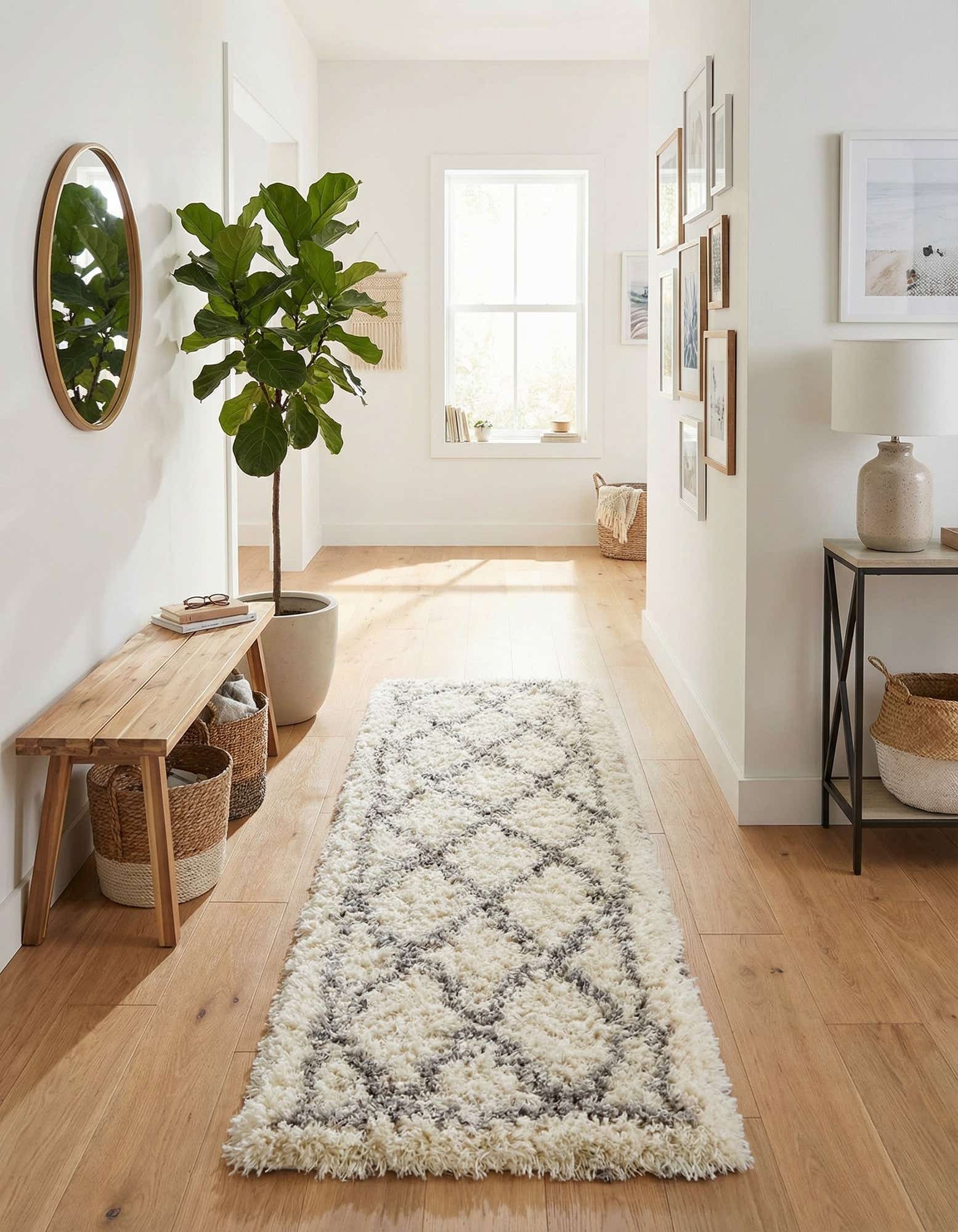 2' x 6' Infinity Shag Runner Rug