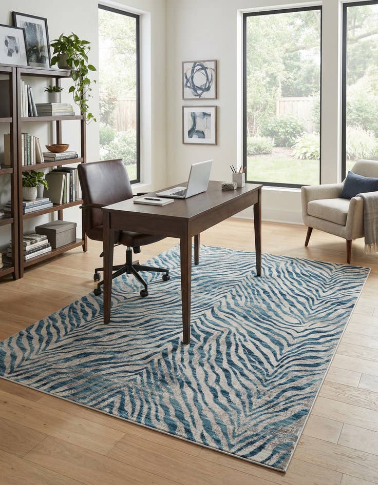 Detail image of 6' x 9' Finsbury Rug