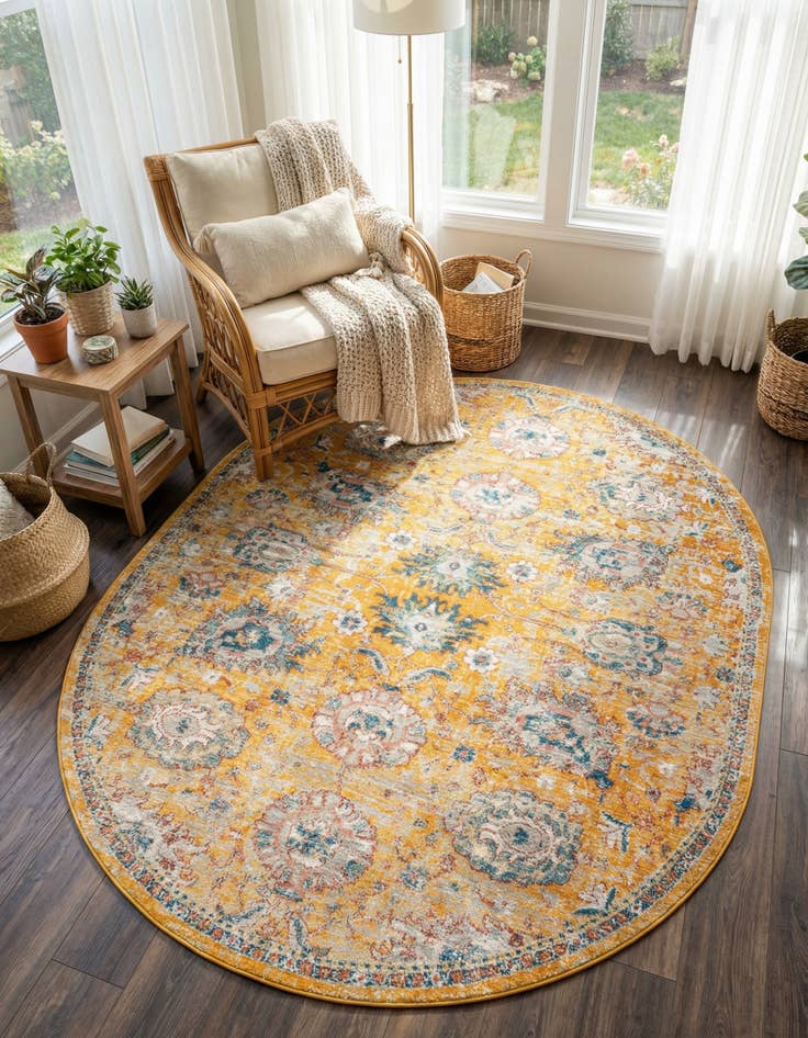 Detail image of  7' 10 x 10' 2 Lola Oval Rug