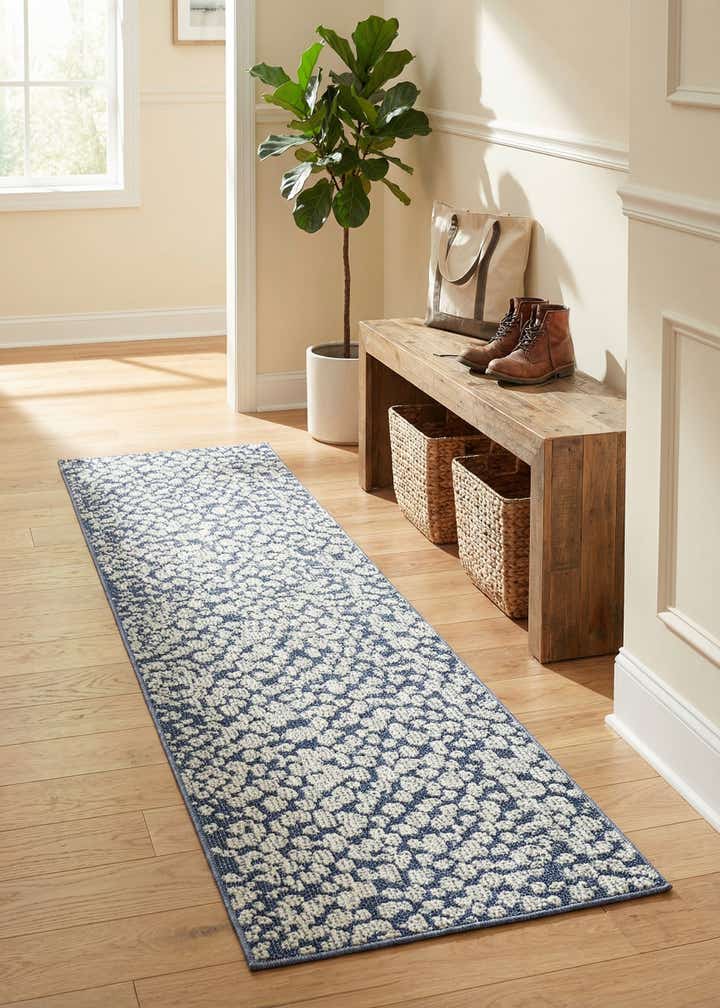 2' x 6' 1 Easy-Clean Safari Indoor / Outdoor Runner Rug